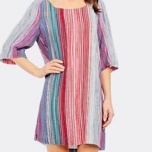 ⭐️SPLENDID Sunstone Stripe Shift Dress